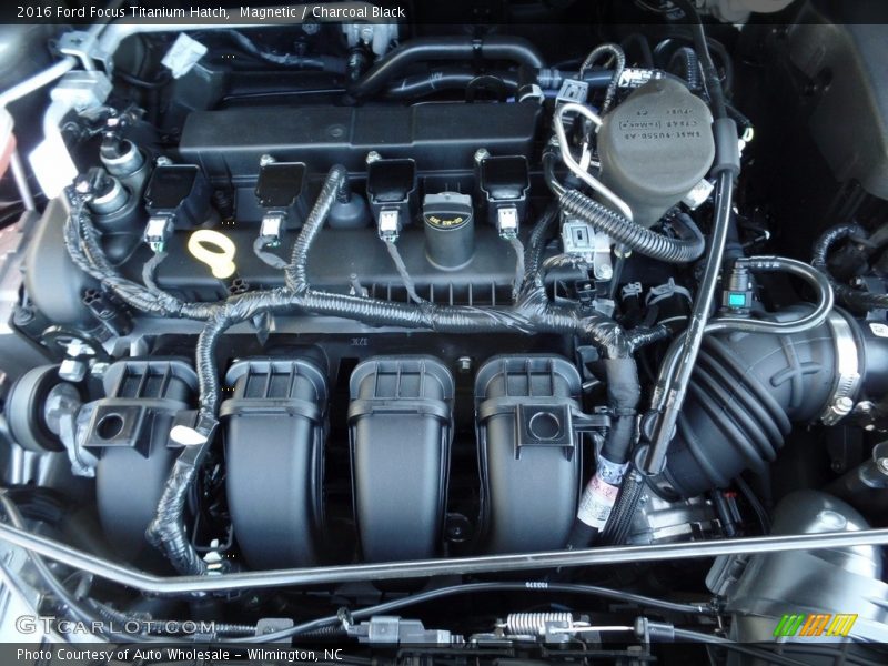 Magnetic / Charcoal Black 2016 Ford Focus Titanium Hatch