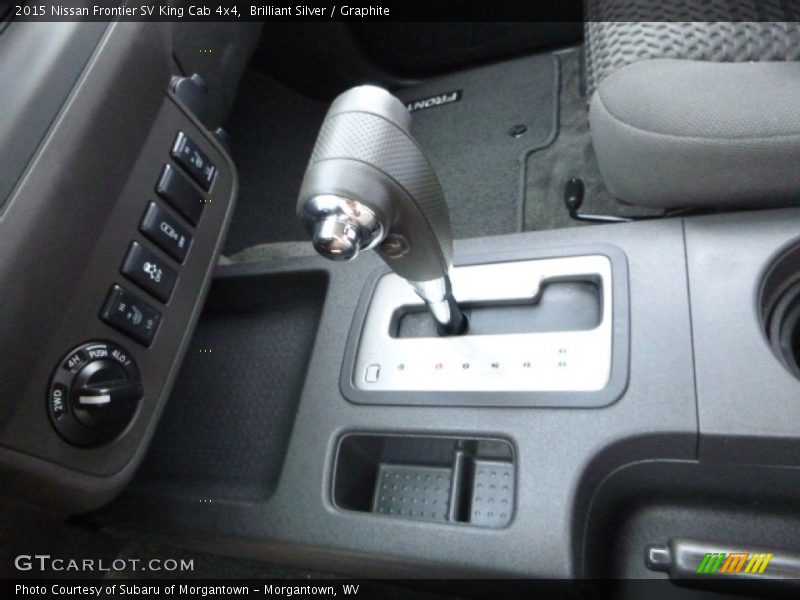 Brilliant Silver / Graphite 2015 Nissan Frontier SV King Cab 4x4