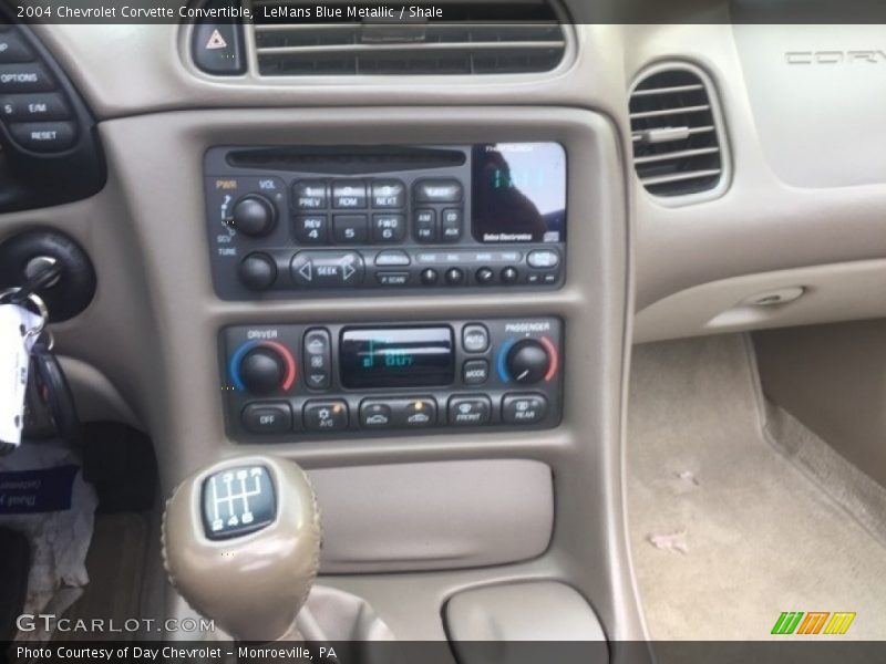 LeMans Blue Metallic / Shale 2004 Chevrolet Corvette Convertible