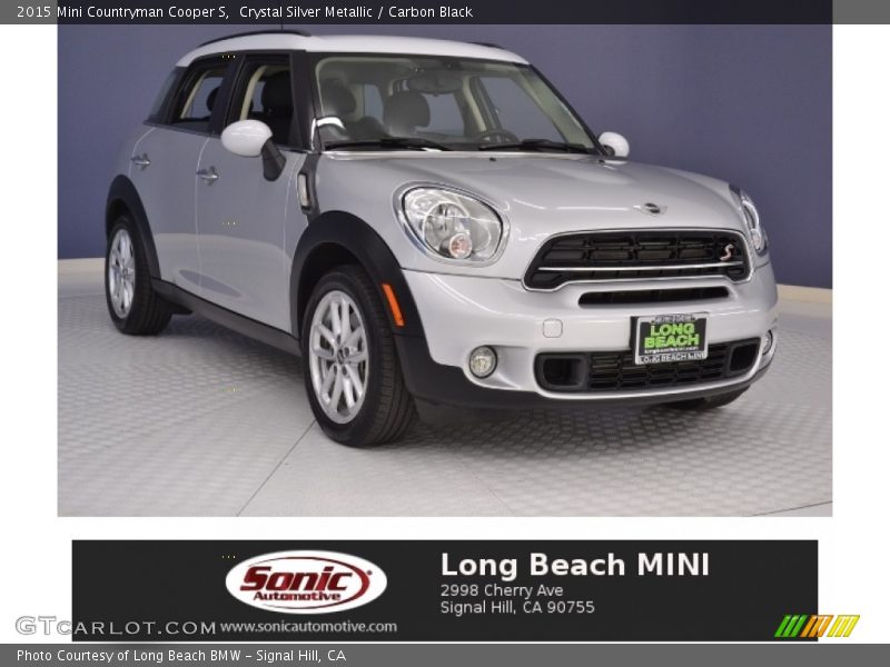 Crystal Silver Metallic / Carbon Black 2015 Mini Countryman Cooper S