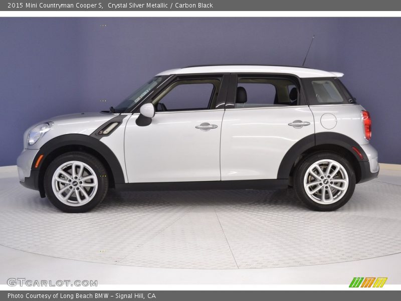 Crystal Silver Metallic / Carbon Black 2015 Mini Countryman Cooper S
