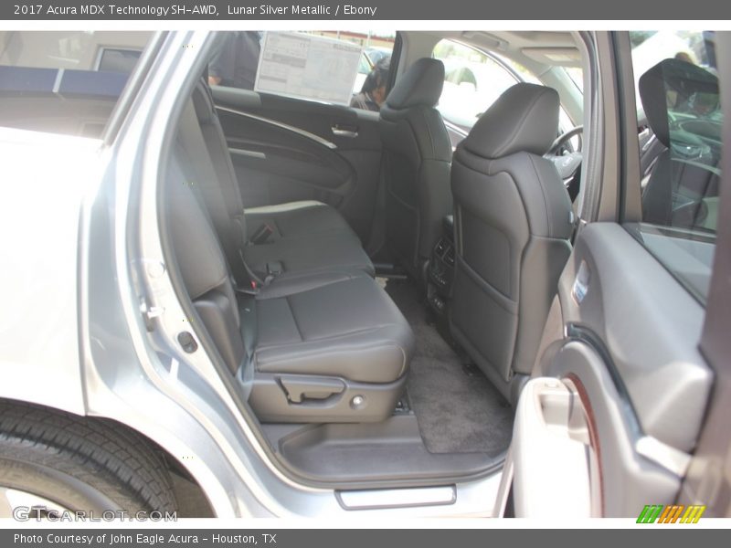 Lunar Silver Metallic / Ebony 2017 Acura MDX Technology SH-AWD