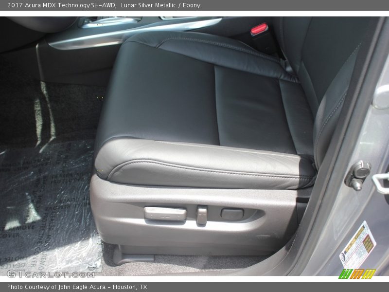 Lunar Silver Metallic / Ebony 2017 Acura MDX Technology SH-AWD