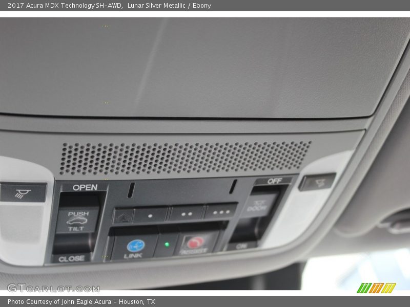Lunar Silver Metallic / Ebony 2017 Acura MDX Technology SH-AWD