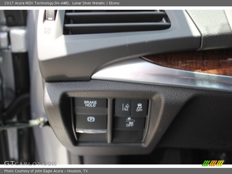 Lunar Silver Metallic / Ebony 2017 Acura MDX Technology SH-AWD