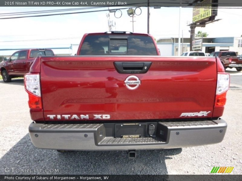 Cayenne Red / Black 2016 Nissan TITAN XD PRO-4X Crew Cab 4x4