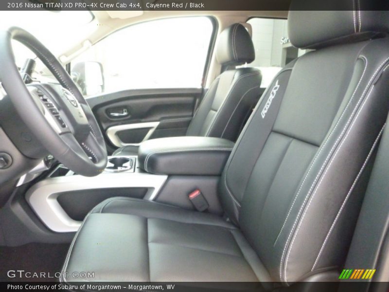 Cayenne Red / Black 2016 Nissan TITAN XD PRO-4X Crew Cab 4x4