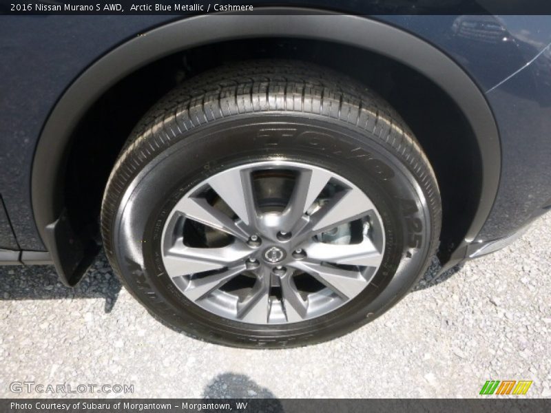 Arctic Blue Metallic / Cashmere 2016 Nissan Murano S AWD
