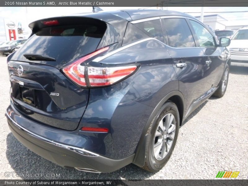Arctic Blue Metallic / Cashmere 2016 Nissan Murano S AWD