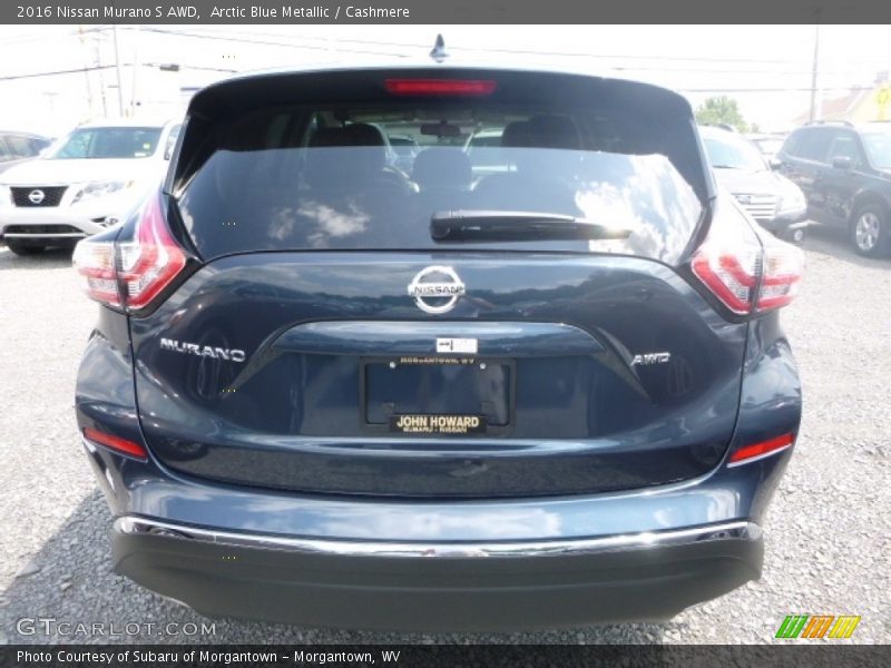 Arctic Blue Metallic / Cashmere 2016 Nissan Murano S AWD