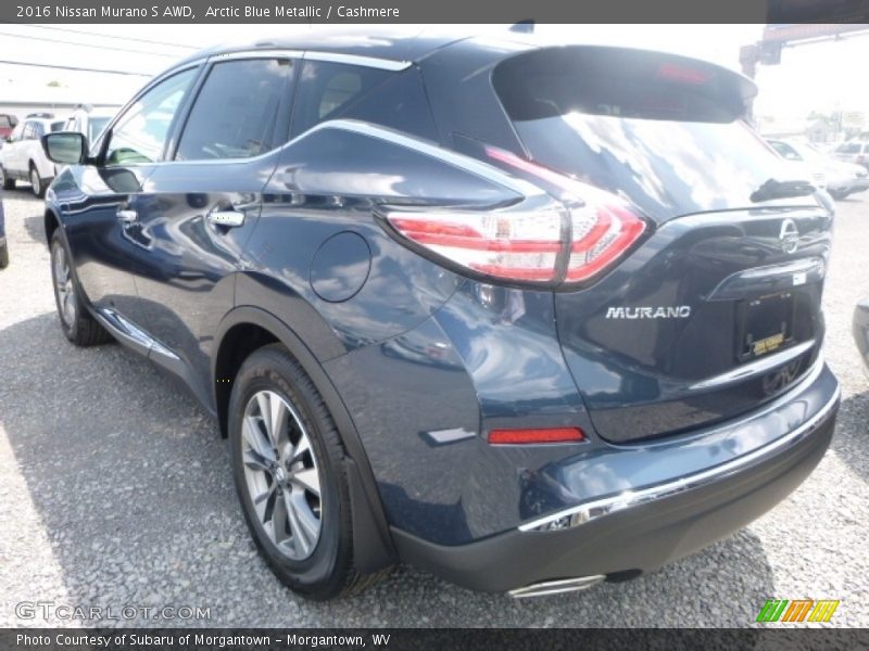 Arctic Blue Metallic / Cashmere 2016 Nissan Murano S AWD