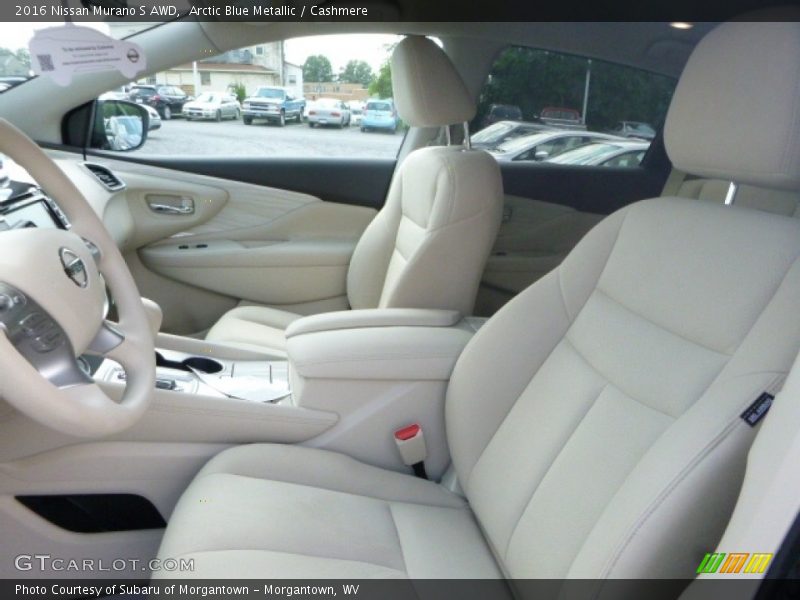Arctic Blue Metallic / Cashmere 2016 Nissan Murano S AWD