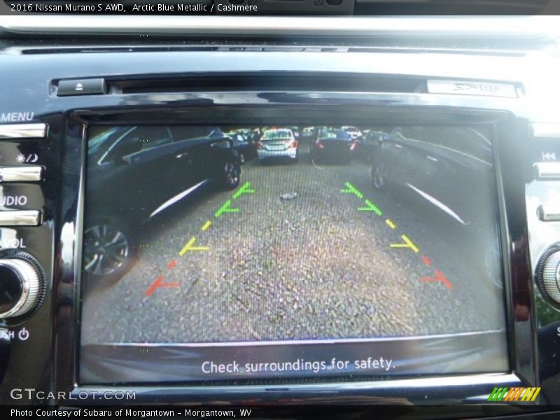 Arctic Blue Metallic / Cashmere 2016 Nissan Murano S AWD