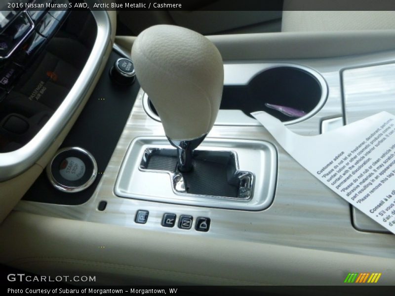 Arctic Blue Metallic / Cashmere 2016 Nissan Murano S AWD