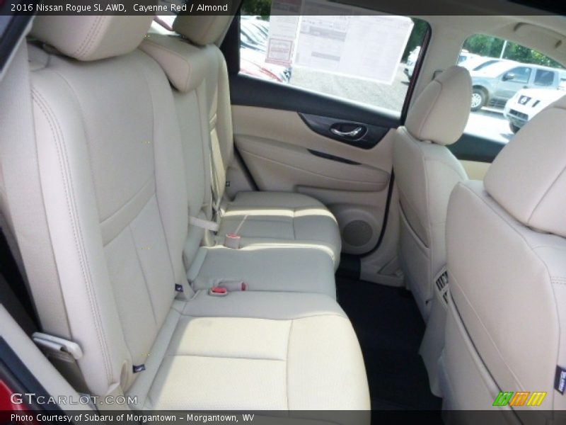 Cayenne Red / Almond 2016 Nissan Rogue SL AWD