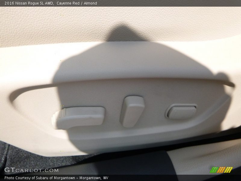 Cayenne Red / Almond 2016 Nissan Rogue SL AWD