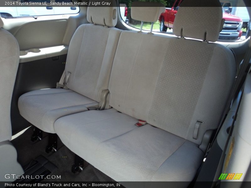 Sandy Beach Metallic / Light Gray 2014 Toyota Sienna LE