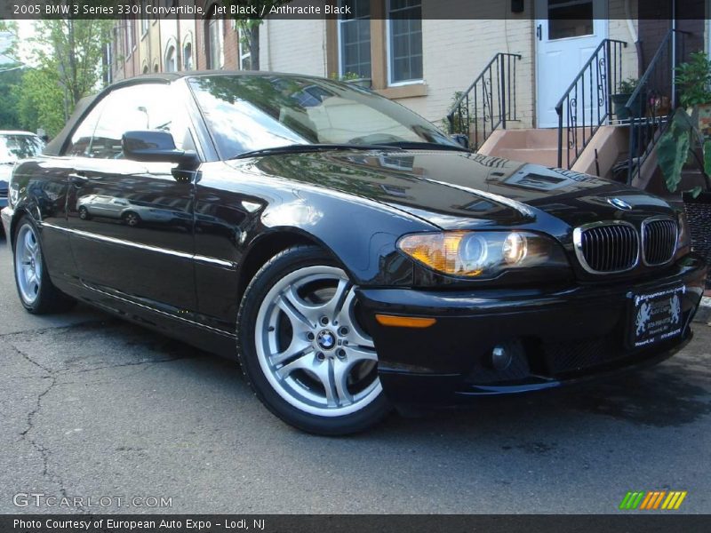 Jet Black / Anthracite Black 2005 BMW 3 Series 330i Convertible