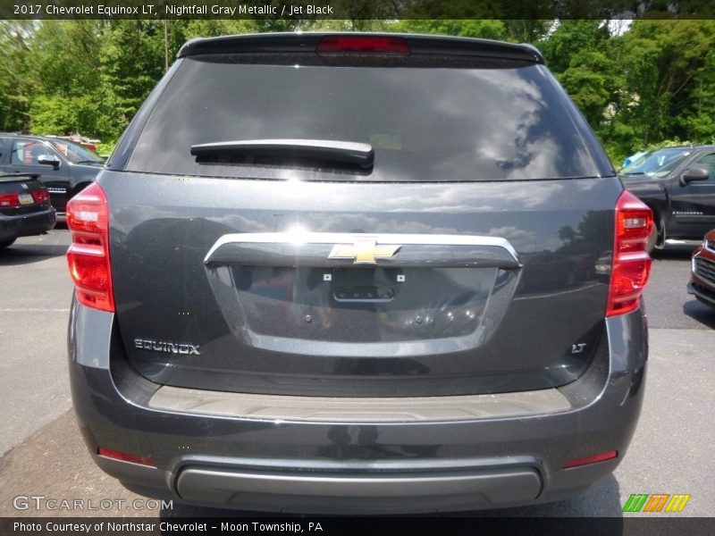Nightfall Gray Metallic / Jet Black 2017 Chevrolet Equinox LT