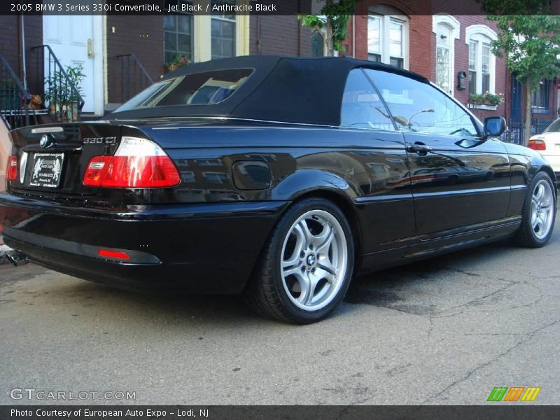 Jet Black / Anthracite Black 2005 BMW 3 Series 330i Convertible