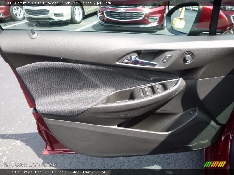 Siren Red Tintcoat / Jet Black 2016 Chevrolet Cruze LT Sedan