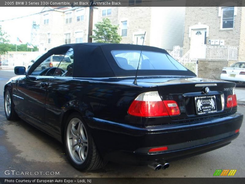 Jet Black / Anthracite Black 2005 BMW 3 Series 330i Convertible