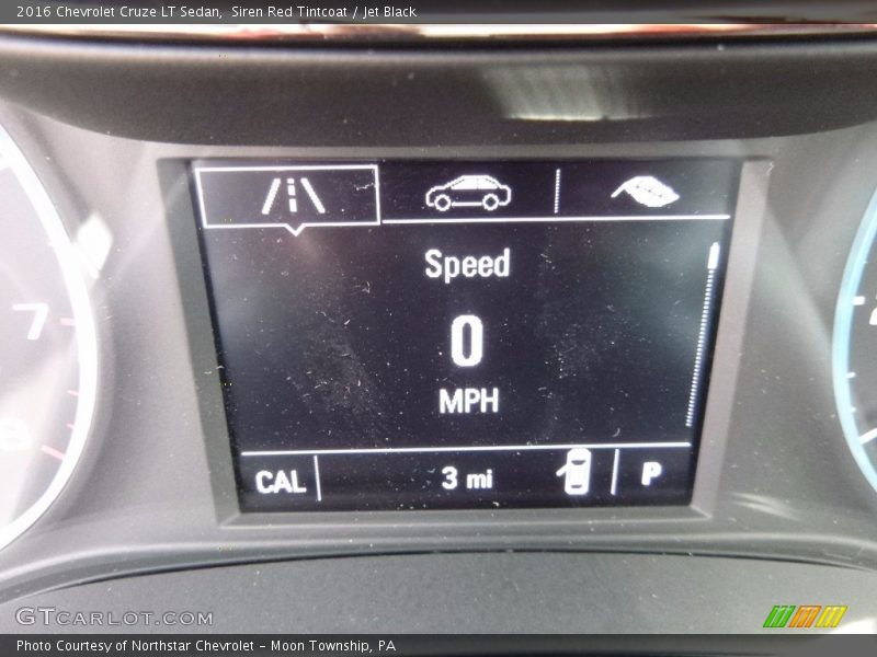 Siren Red Tintcoat / Jet Black 2016 Chevrolet Cruze LT Sedan