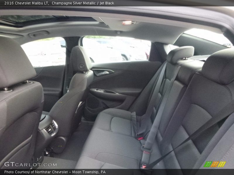 Champagne Silver Metallic / Jet Black 2016 Chevrolet Malibu LT