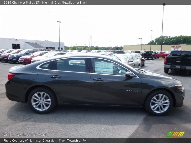 Nightfall Gray Metallic / Jet Black 2016 Chevrolet Malibu LT