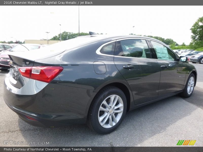 Nightfall Gray Metallic / Jet Black 2016 Chevrolet Malibu LT