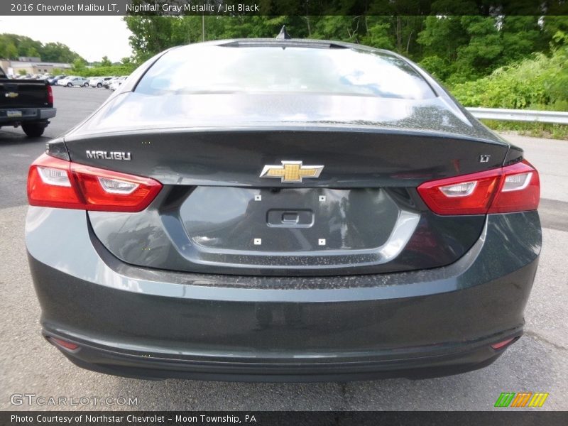 Nightfall Gray Metallic / Jet Black 2016 Chevrolet Malibu LT