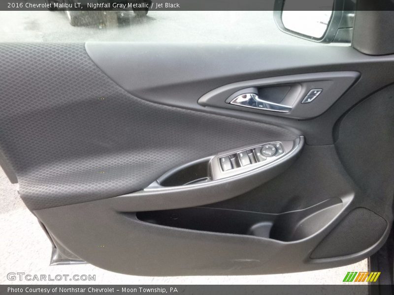 Nightfall Gray Metallic / Jet Black 2016 Chevrolet Malibu LT
