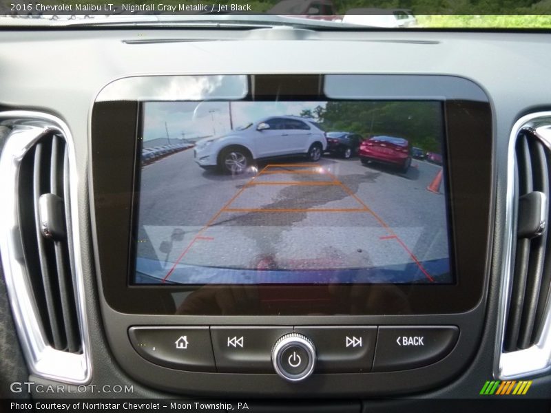 Nightfall Gray Metallic / Jet Black 2016 Chevrolet Malibu LT