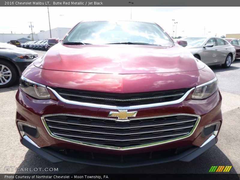 Butte Red Metallic / Jet Black 2016 Chevrolet Malibu LT
