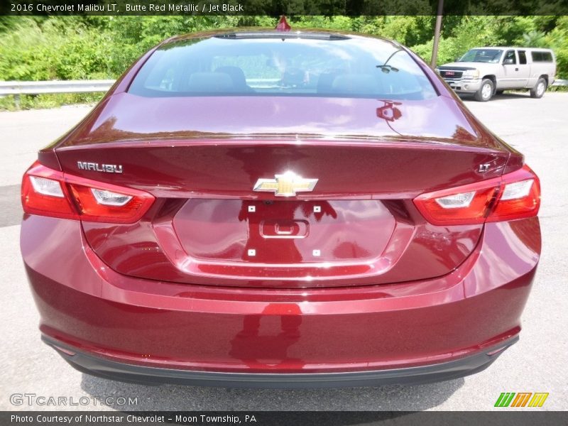 Butte Red Metallic / Jet Black 2016 Chevrolet Malibu LT