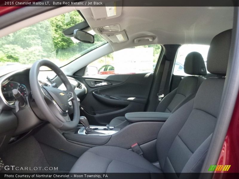 Butte Red Metallic / Jet Black 2016 Chevrolet Malibu LT