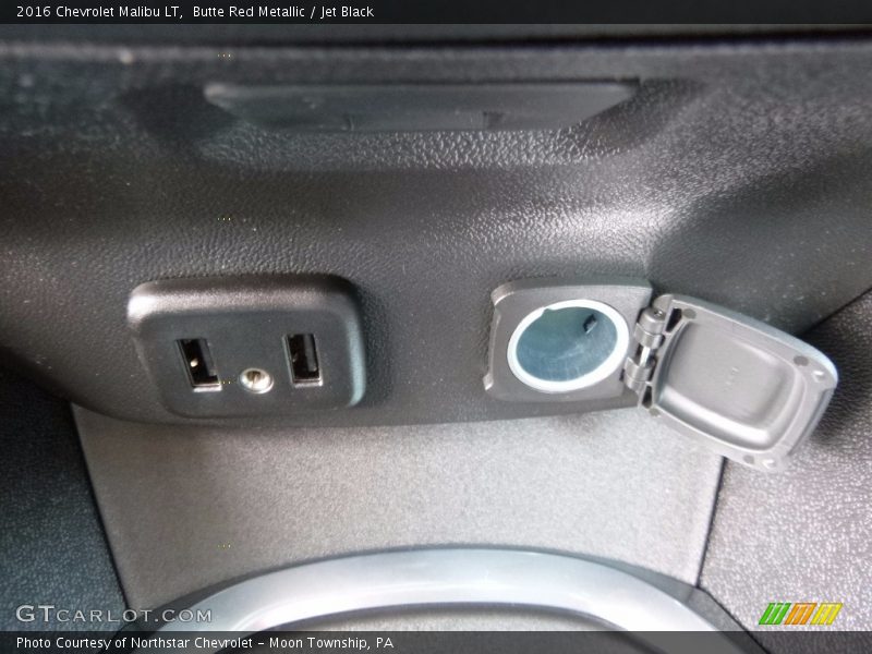 Butte Red Metallic / Jet Black 2016 Chevrolet Malibu LT