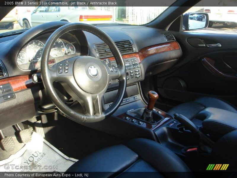 Jet Black / Anthracite Black 2005 BMW 3 Series 330i Convertible
