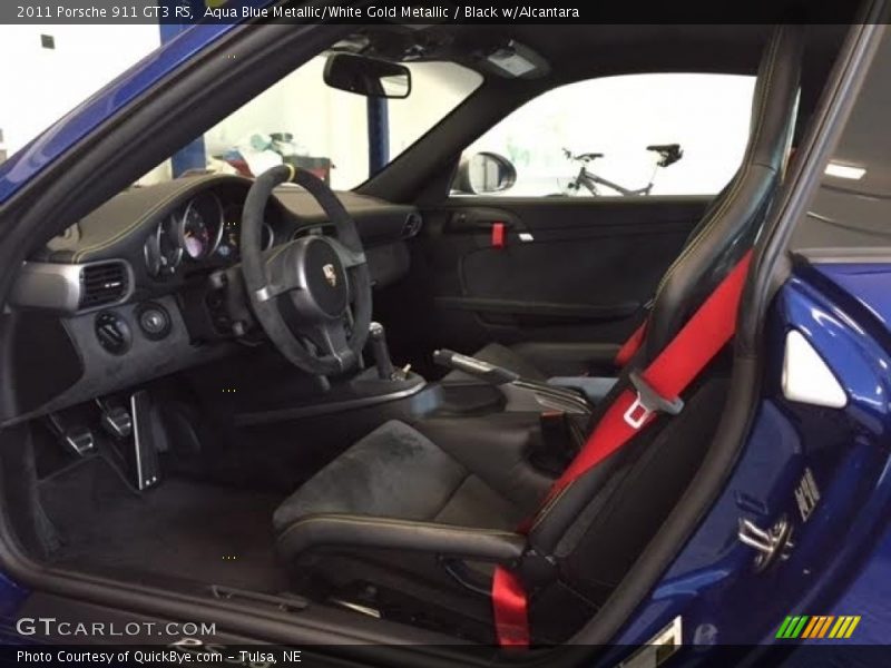  2011 911 GT3 RS Black w/Alcantara Interior