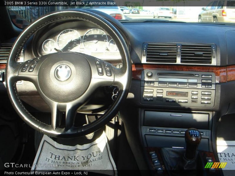 Jet Black / Anthracite Black 2005 BMW 3 Series 330i Convertible