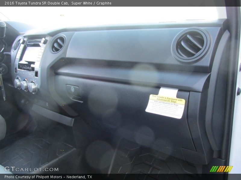 Super White / Graphite 2016 Toyota Tundra SR Double Cab