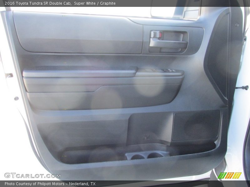 Super White / Graphite 2016 Toyota Tundra SR Double Cab