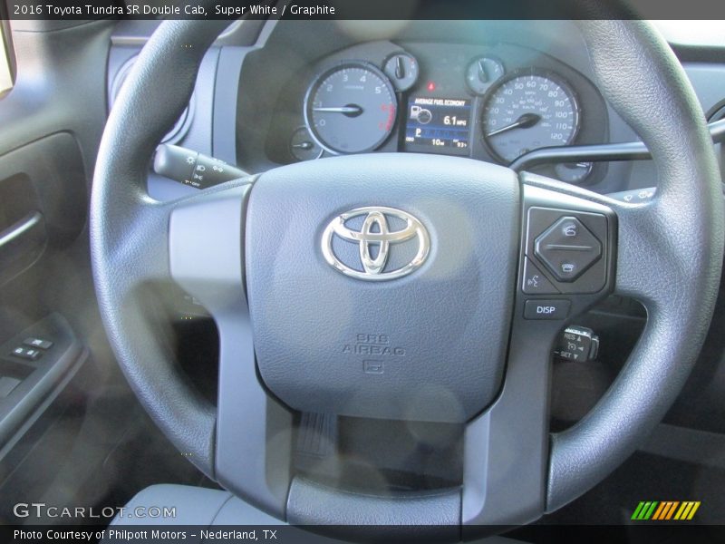  2016 Tundra SR Double Cab Steering Wheel