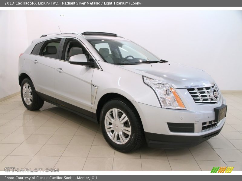 Radiant Silver Metallic / Light Titanium/Ebony 2013 Cadillac SRX Luxury FWD