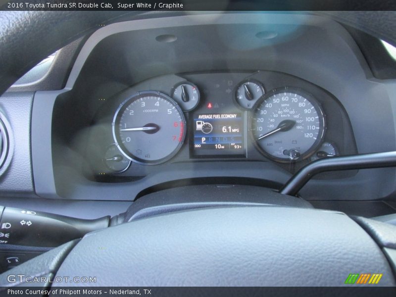  2016 Tundra SR Double Cab SR Double Cab Gauges