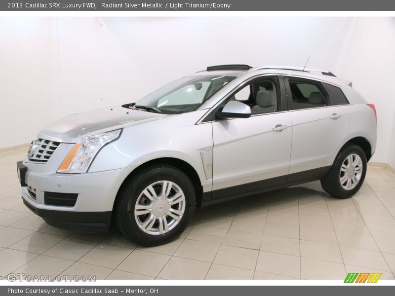 Radiant Silver Metallic / Light Titanium/Ebony 2013 Cadillac SRX Luxury FWD