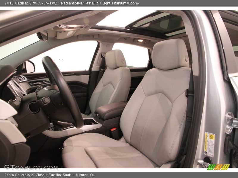 Radiant Silver Metallic / Light Titanium/Ebony 2013 Cadillac SRX Luxury FWD