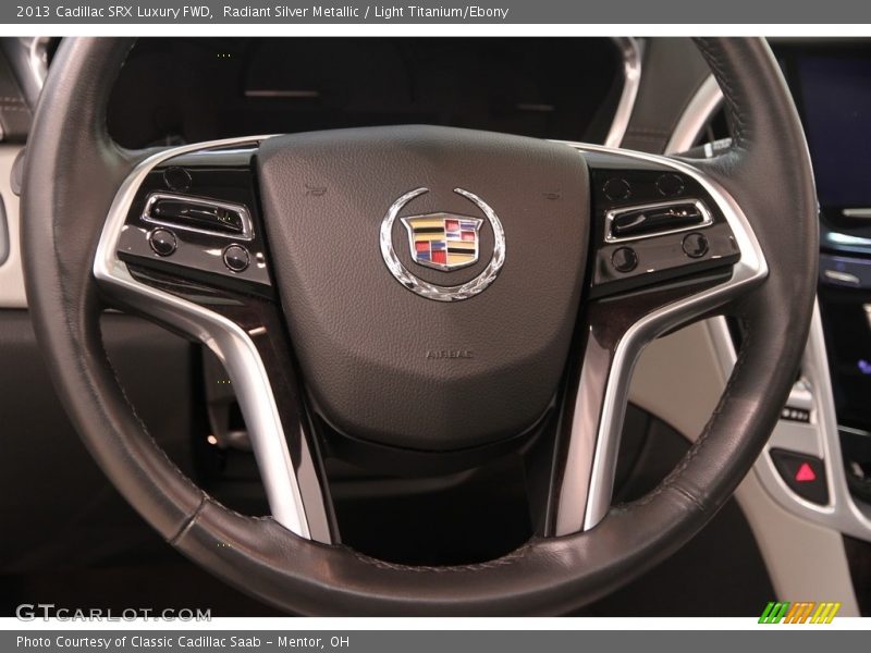 Radiant Silver Metallic / Light Titanium/Ebony 2013 Cadillac SRX Luxury FWD