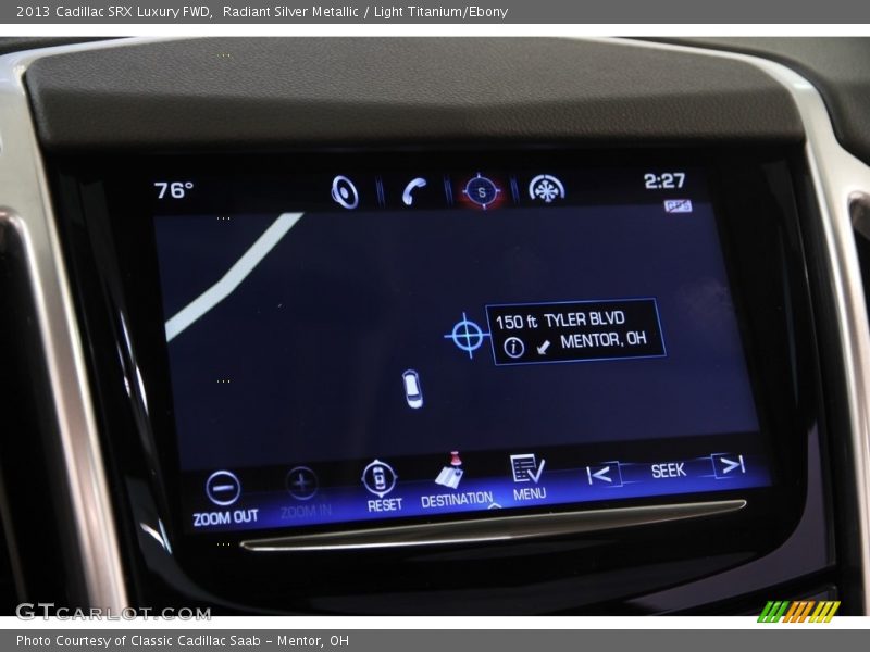 Radiant Silver Metallic / Light Titanium/Ebony 2013 Cadillac SRX Luxury FWD