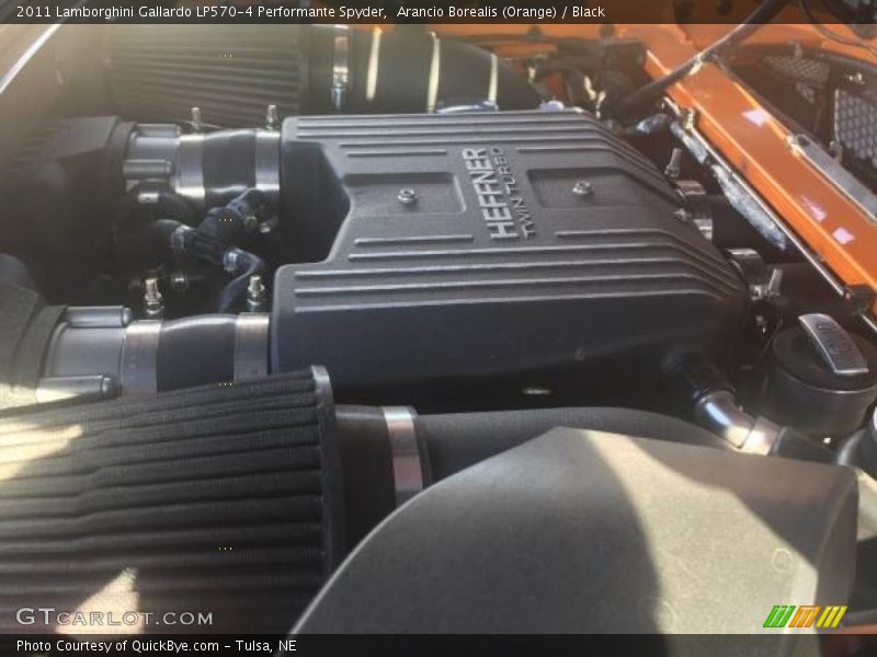  2011 Gallardo LP570-4 Performante Spyder Engine - 5.2 Liter Heffner Turbocharged DOHC 40-Valve VVT V10